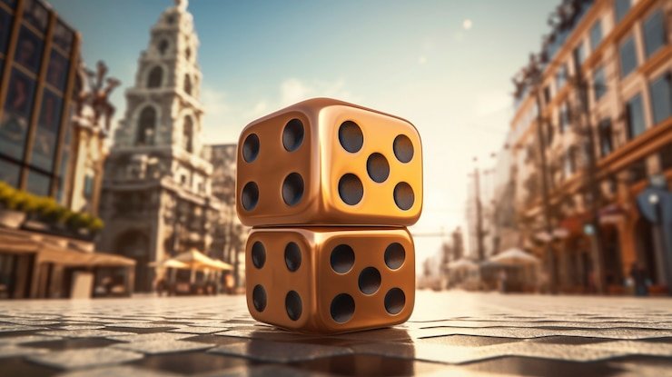 Layar betting Lucky Twins dengan pilihan taruhan pembayar, bank, dan seri